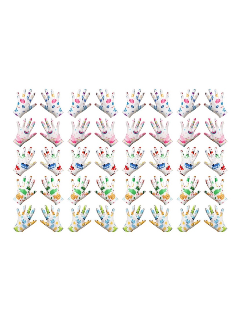 20 Pairs Eczema Gloves For Kids Cotton Moisturizing Gloves Reusable